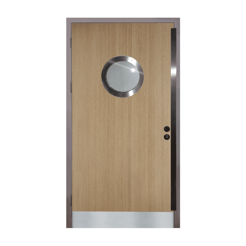 LPCB Approved Wooden Security Doors -Associated Security-Door-Hospital-School-Government-Banking