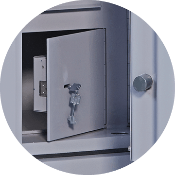 Associated Security – Safes – Secure Storage – Optional Extras – Lockable Compartment