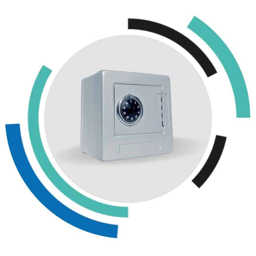 An image of a cheap safe