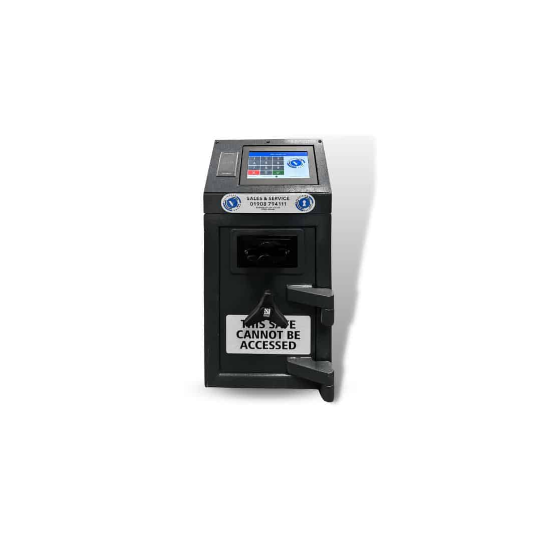 Validator Mini cash recycler under-counter smart safe for small businesses
