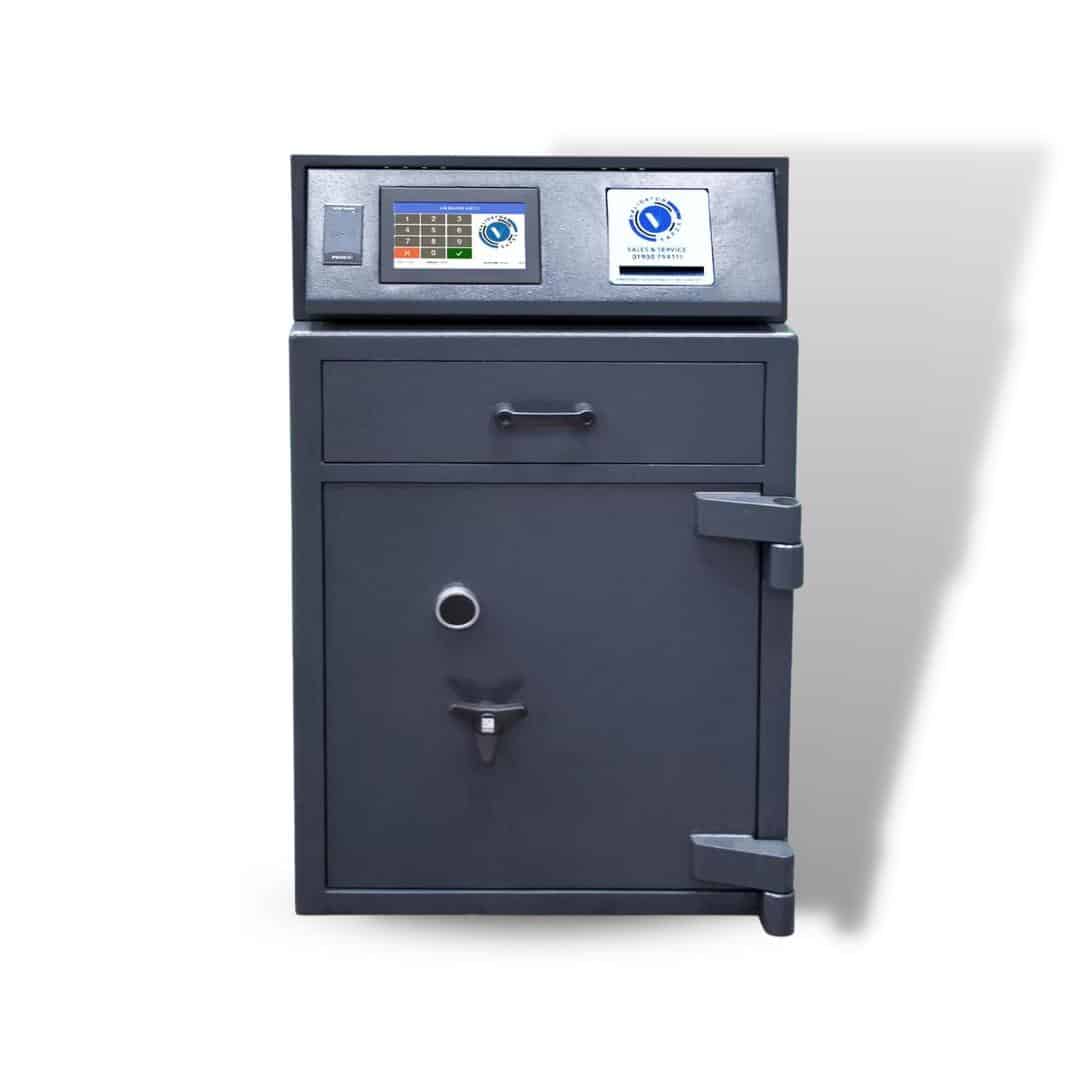 Validator Smart Bag Deposit system for secure bagged cash logging and deposit